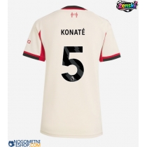 Ženski Nogometni dresi Liverpool Ibrahima Konate #5 Gostujoči 2025-26 Kratek Rokav